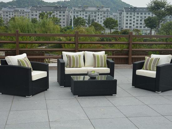 outdoor rieten bank sets meubels